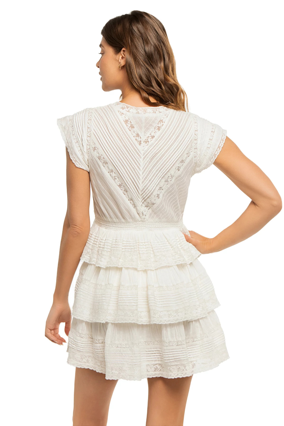 TRUE WHITE Binselle Mini Dress image number 2
