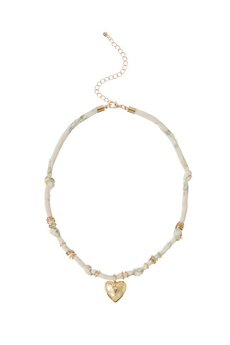 MULTI Heart Charm Necklace