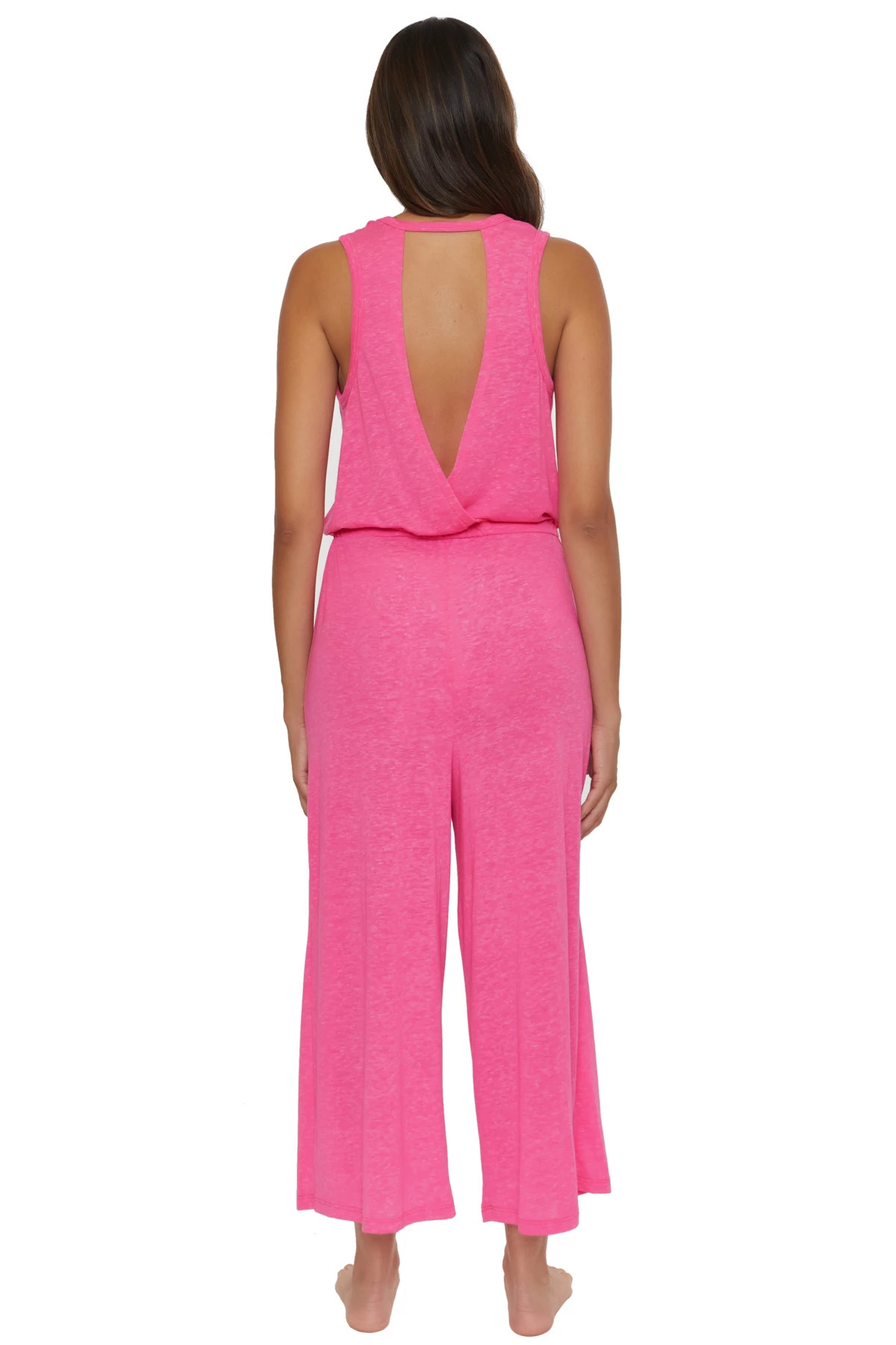 PINK GLO Beach Date Jumpsuit image number 3