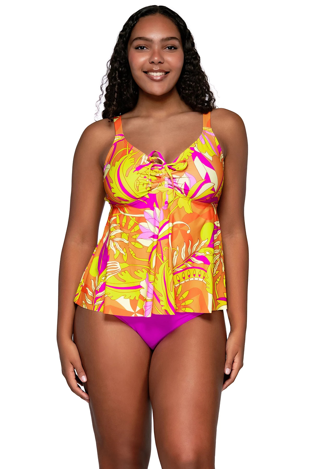 PALACE GARDEN Marin Underwire Tankini Top image number 1