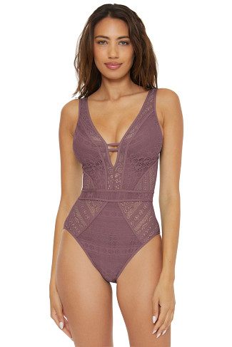 FIG Show & Tell Plunge One Piece Swimsuit