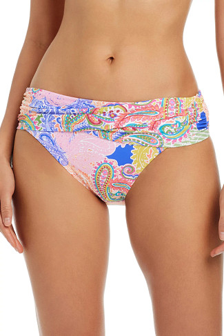 MULTI Paisley Print Hipster Bikini Bottom