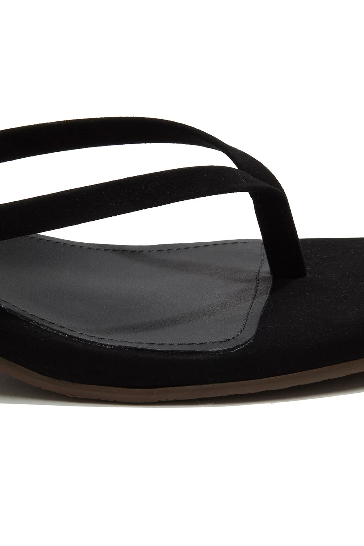 SABLE SUEDE Julie Suede Kitten Heel Sandal image number 3