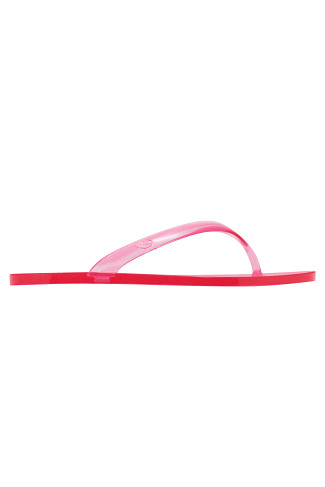 PINK Jelly Flip Flops