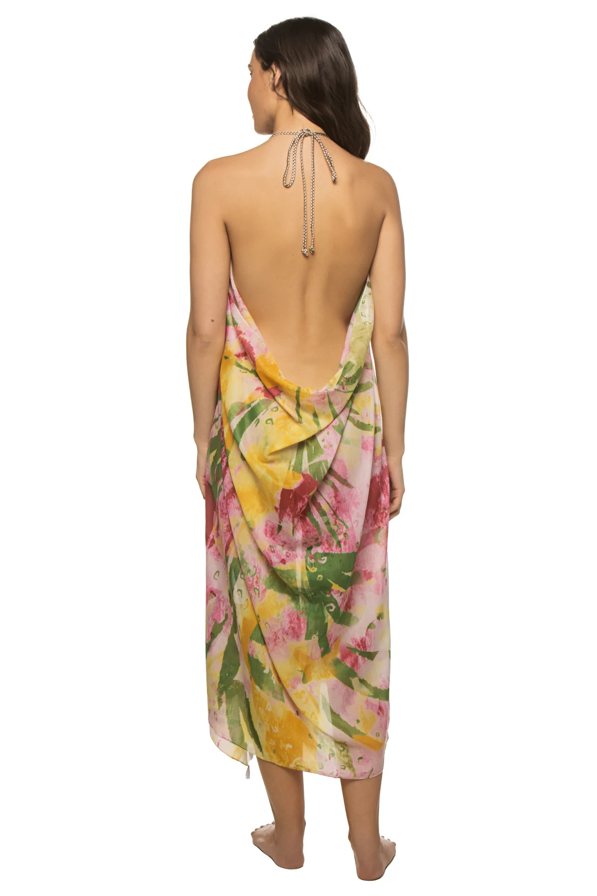MULTI One Summer Day Midi Dress image number 2