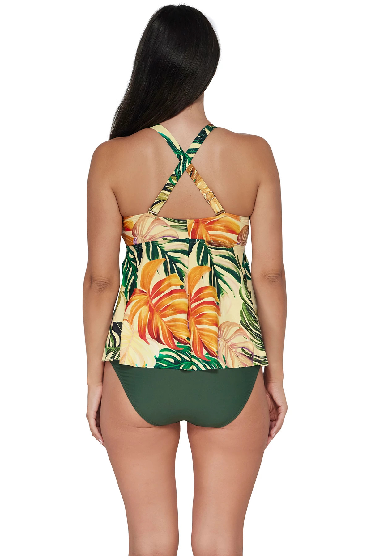 AMBER OASIS Marin Tankini Top image number 2