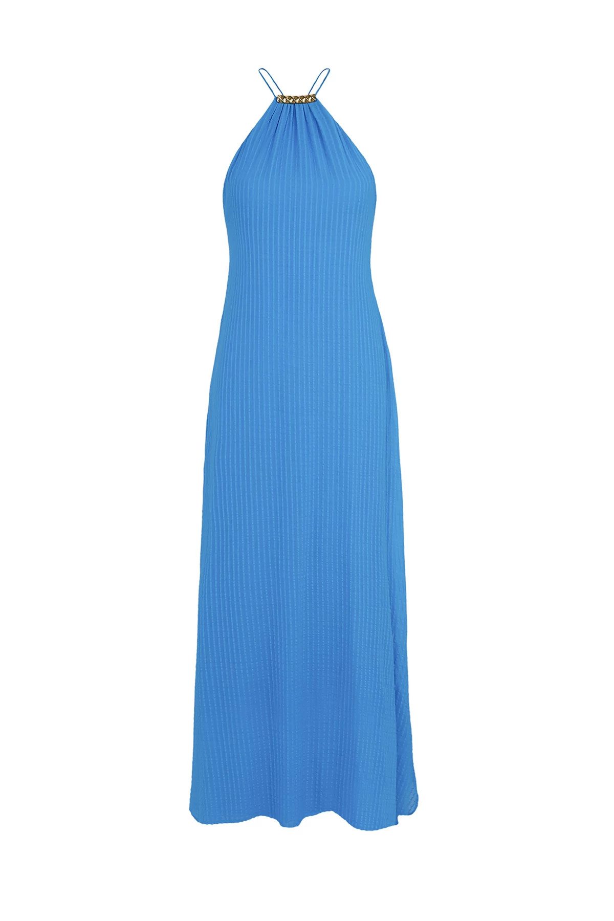 BLUE Lily Maxi Dress image number 4