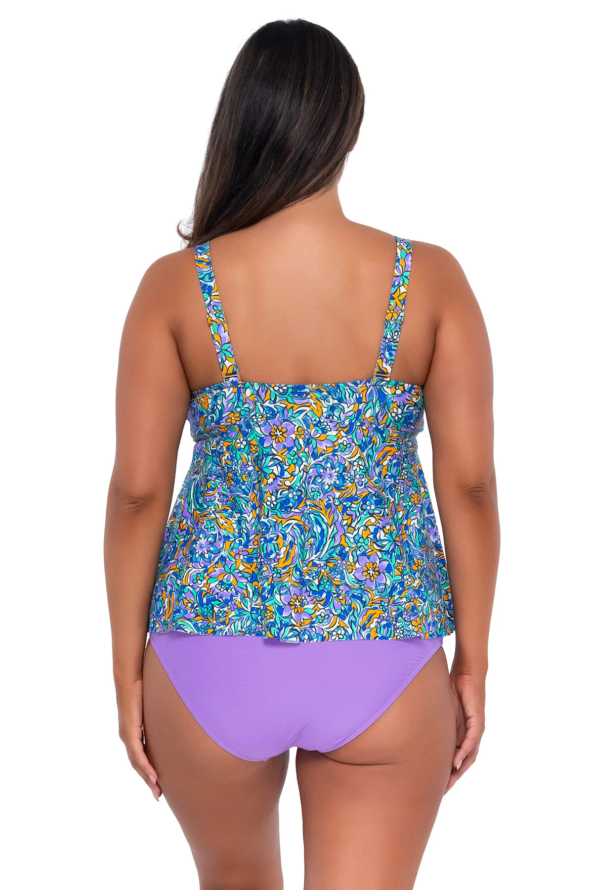 PANSY FIELDS Marin Tankini Top image number 2
