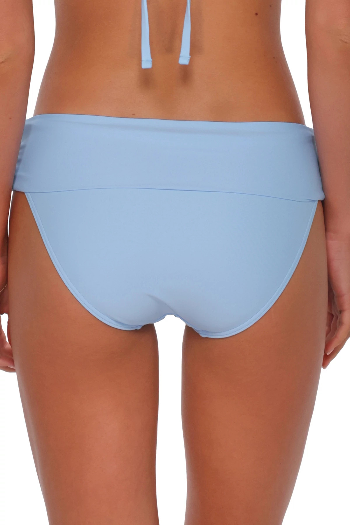 BLUE WHISPER Hannah High Waist Bikini Bottom image number 3