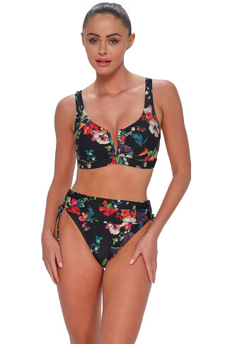 FLEUR NOIRE Vienna V-Wire Bikini Top (E-H Cup)
