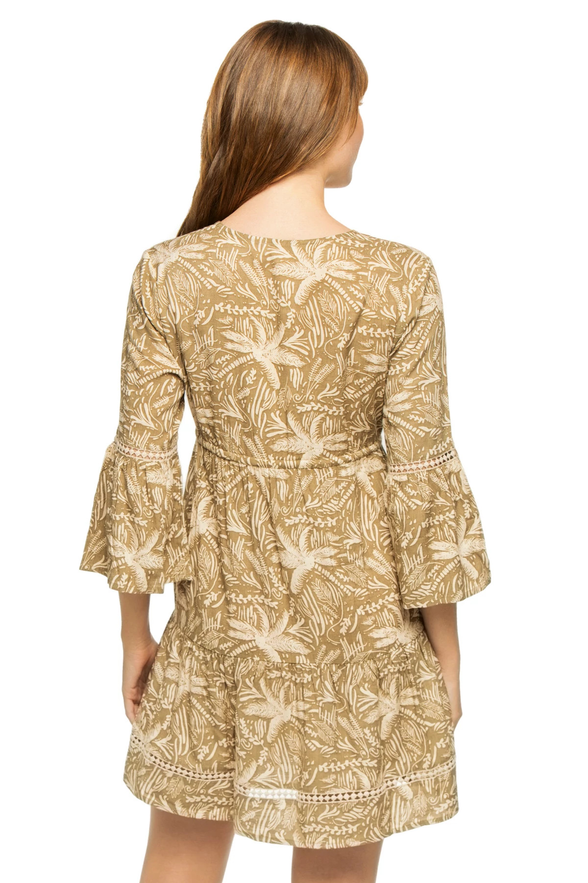 KHAKI Las Palmas Mini Dress image number 2