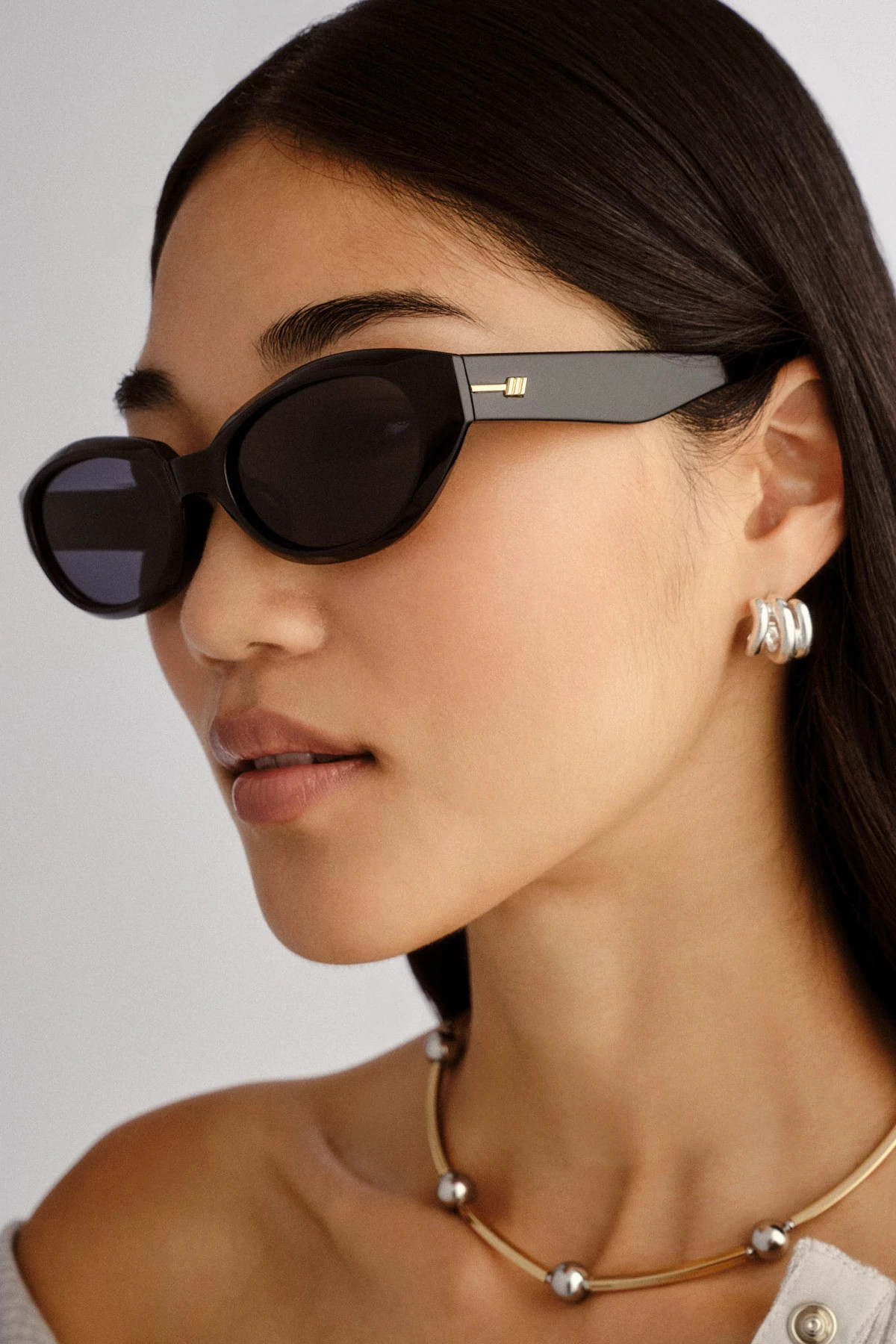 BLACK Le Bijou Sunglasses image number 4