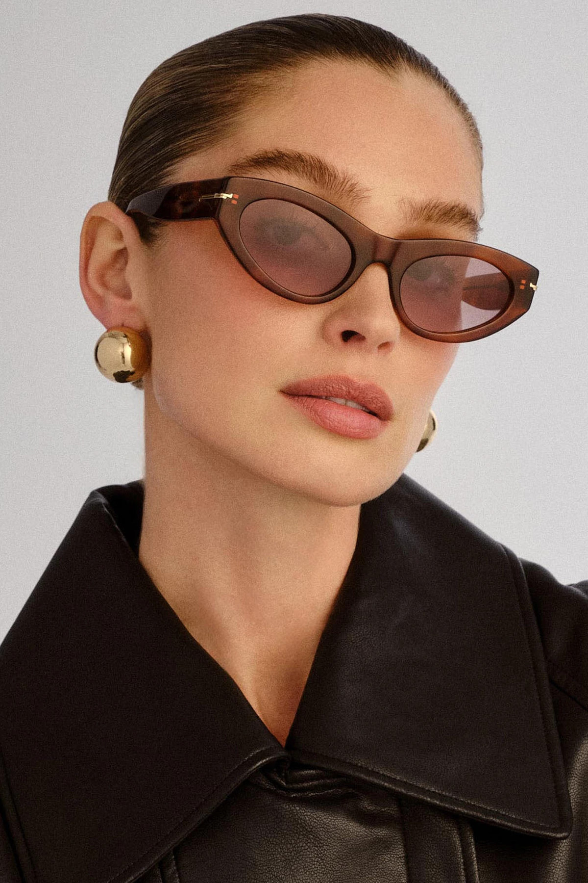 HONEY TORT Sofia Cat Eye Sunglasses image number 4