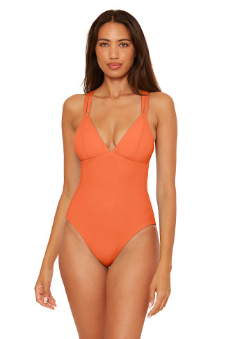 PUNCH/CORAL ROSE Abigail Reversible One Piece Swimsuit
