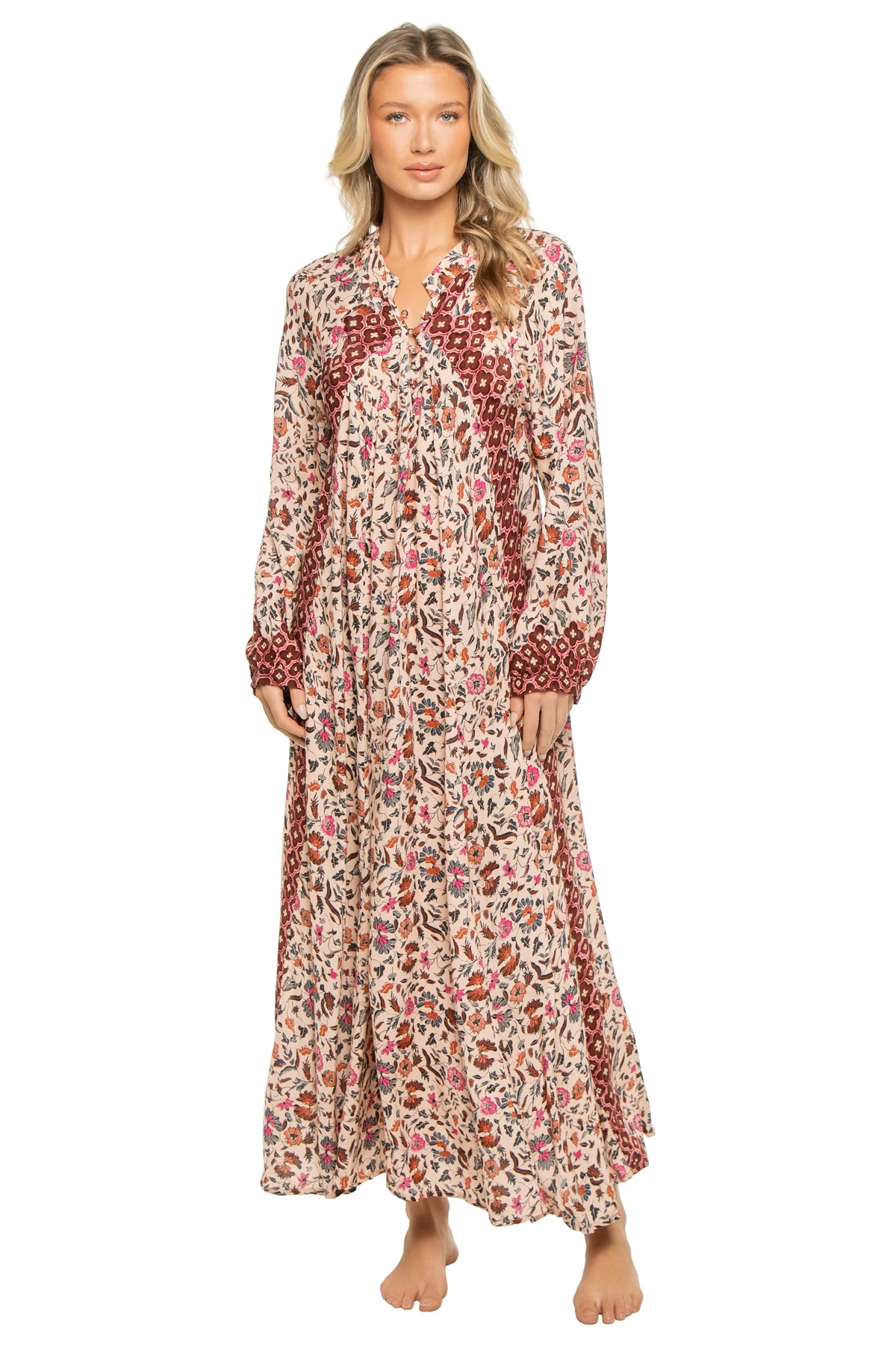 WILDFLOWER SPICE Fiore Maxi Dress image number 1