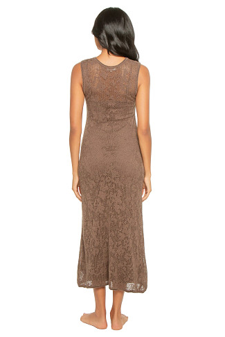 COCOA LATTE Claremont Sleeveless Crochet Maxi Dress