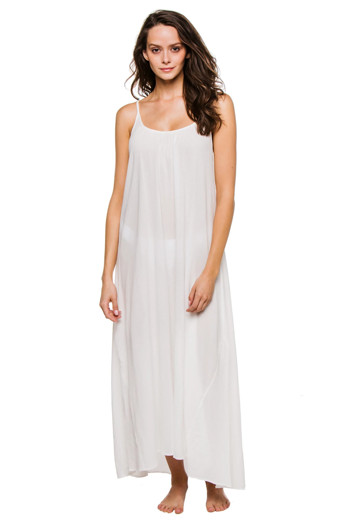 WHITE Tulum Maxi Dress image number 1
