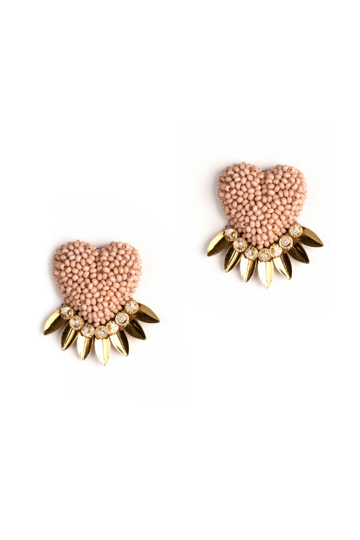 DUSTY PINK Danika Earrings image number 1