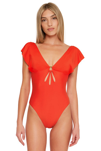 FLAME Monaco Over The Shoulder One Piece Swimsuit