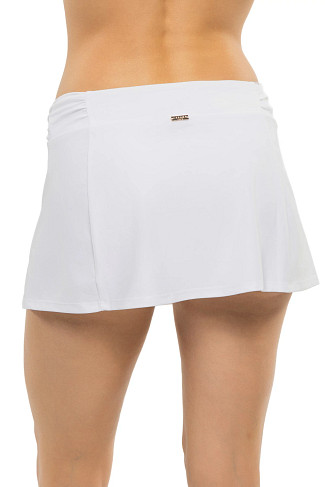 WHITE Classic Swim Skirt