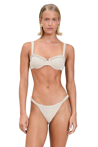 GOLDEN DUNE Ava Underwire Bralette Bikini Top
