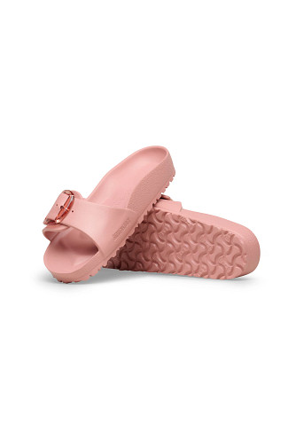 PINK CLAY Madrid Big Buckle Slides