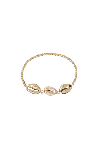 GOLD Trio Shell Bracelet