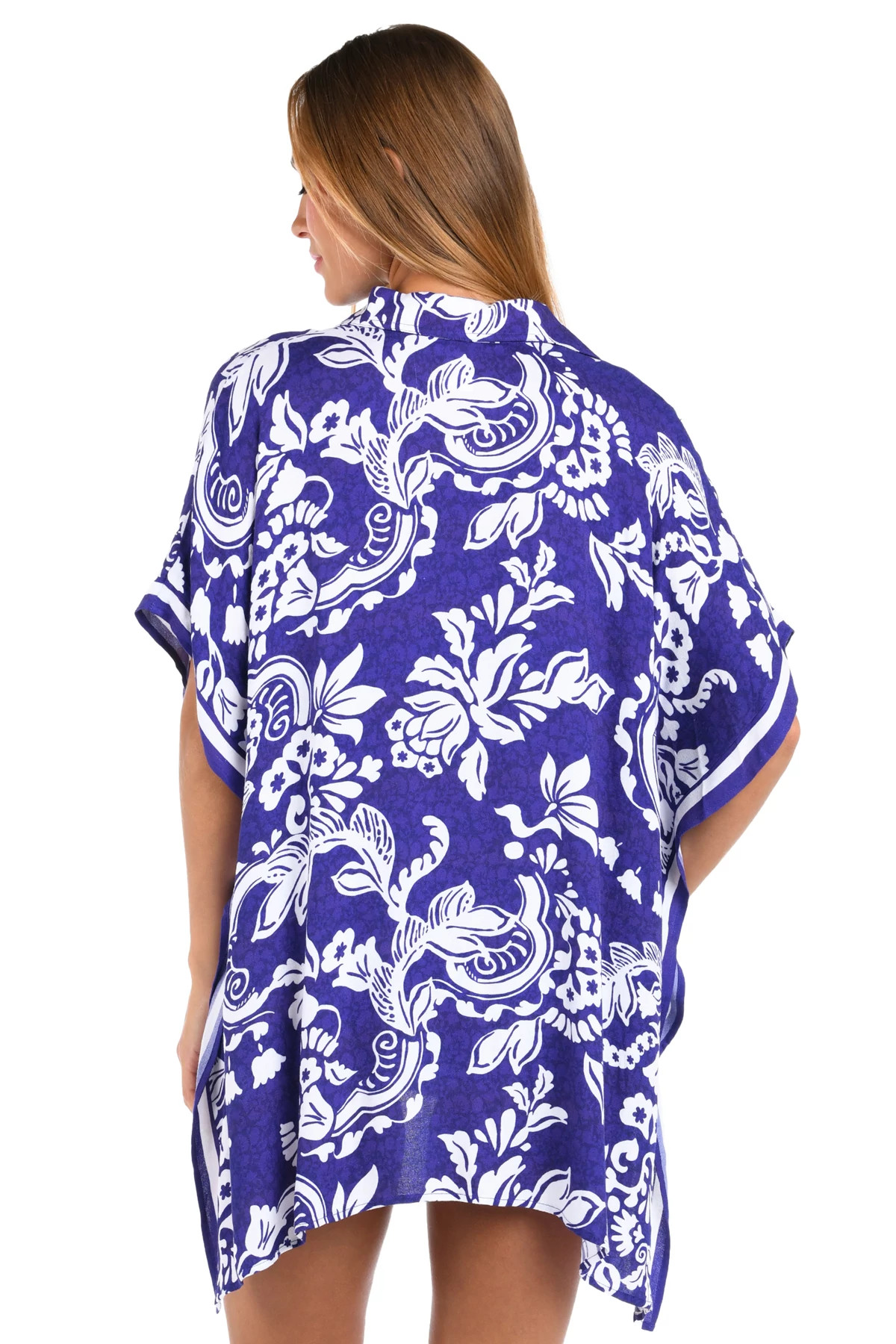 ULTRAMARINE Flower Trip Tunic image number 2