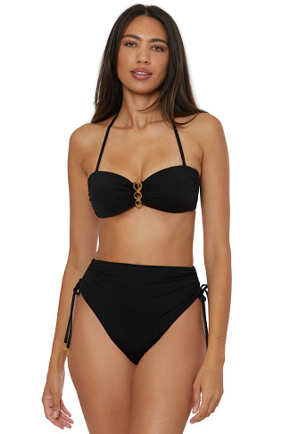 BLACK Monaco Bandeau Bikini Top