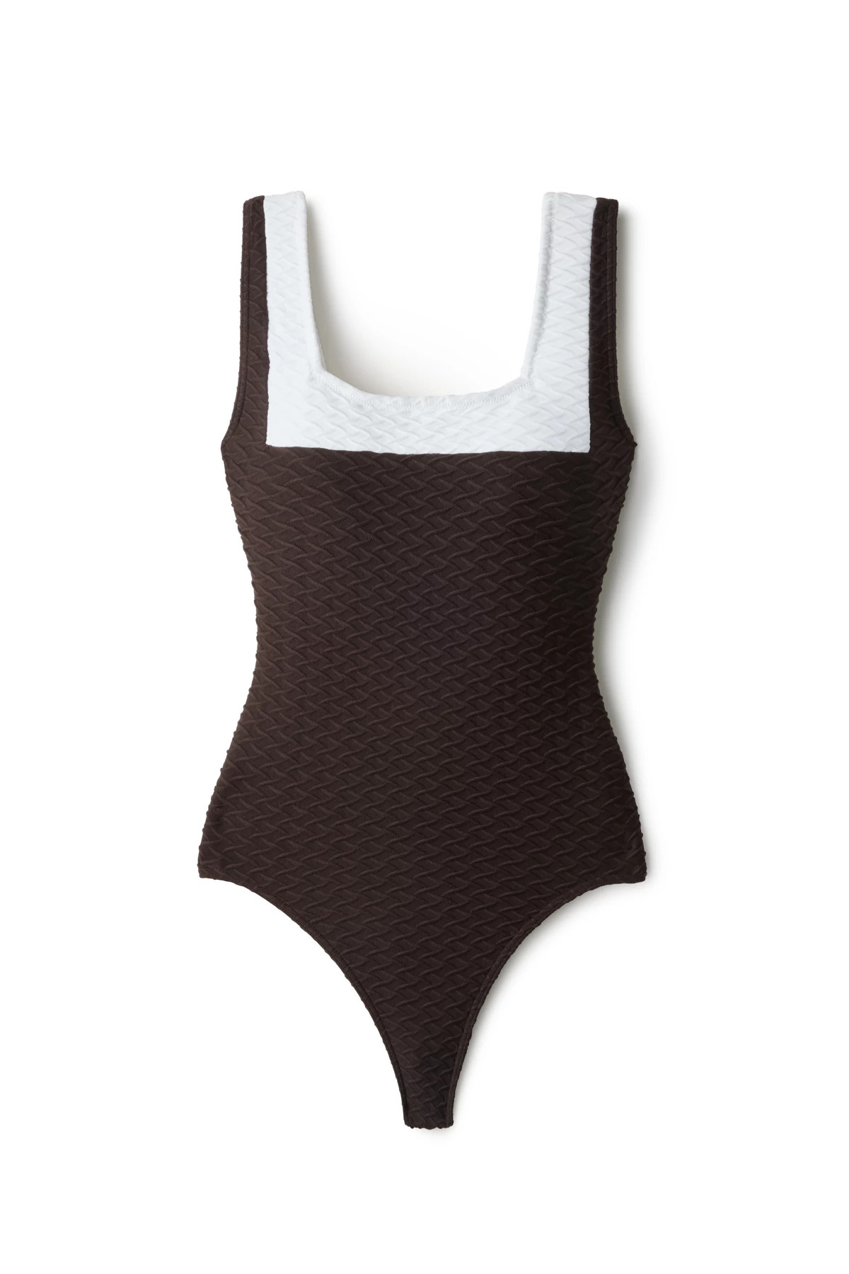 COCOA Textured One Piece Swimsuit image number 3