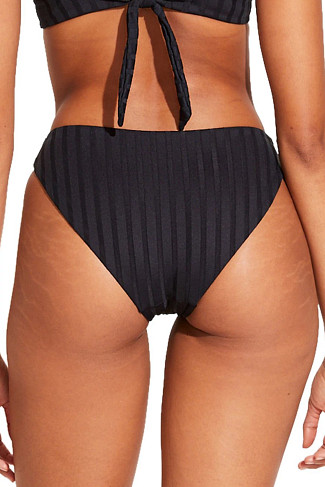 BLACK SUPERRIB Cali Hipster Bikini Bottom