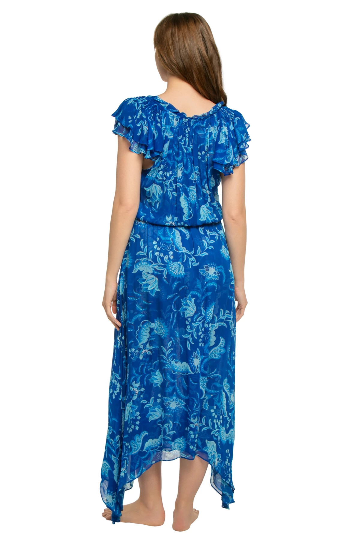 FIGI BLUE FS012 Mariposa Midi Dress image number 2