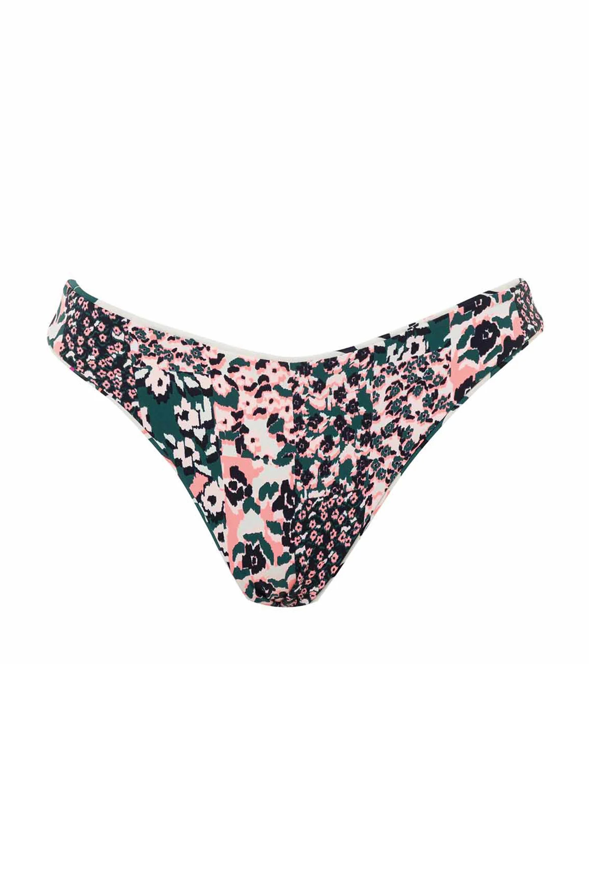 TROPICAL LEAVES Sublimity Reversible Hipster Bikini Bottom image number 5