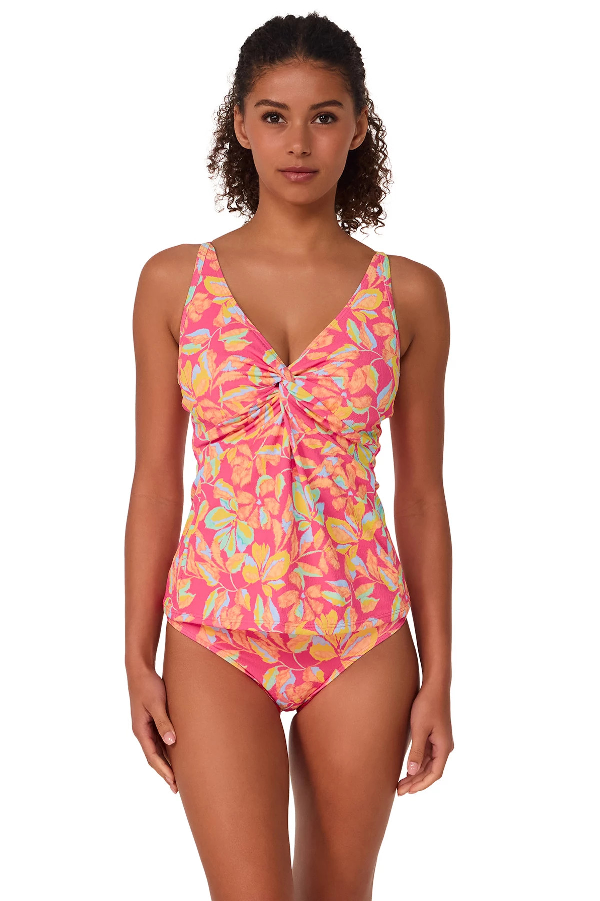 MAGIC HOUR CREPE Forever Underwire Tankini (D+ Cup) image number 1