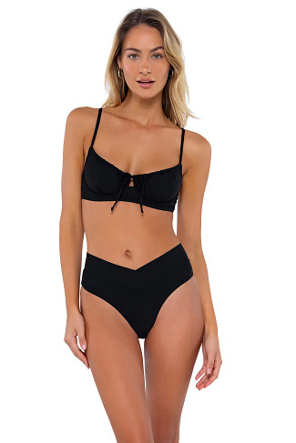 BLACK Avila Underwire Bikini Top