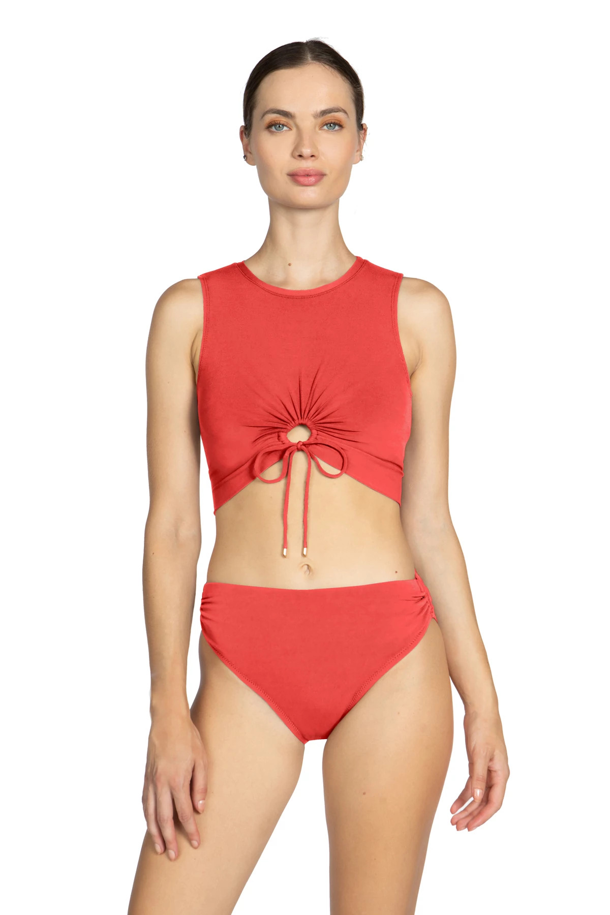 GUAVA Aubrey High Neck Bikini Top image number 1