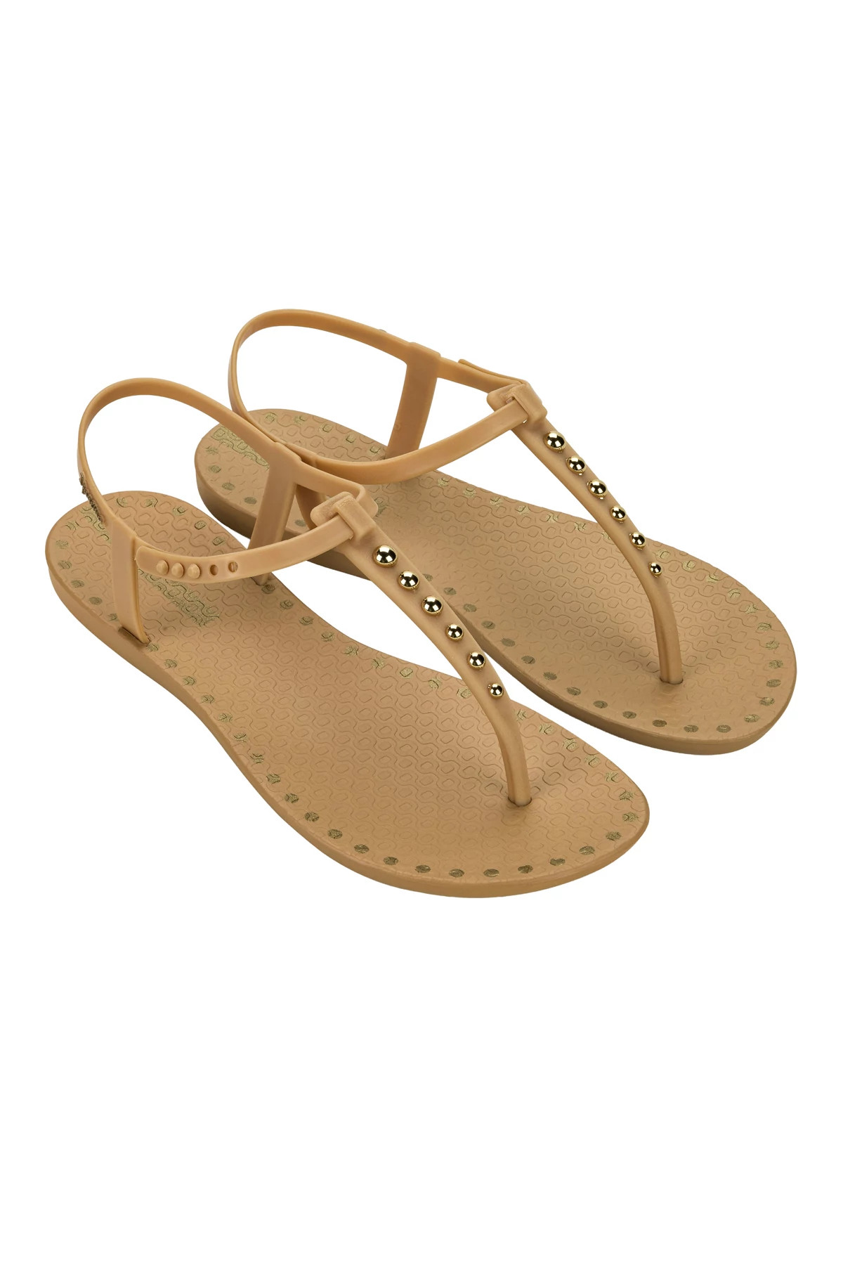 CAMEL Class Dots T-Strap Thong Sandal image number 2