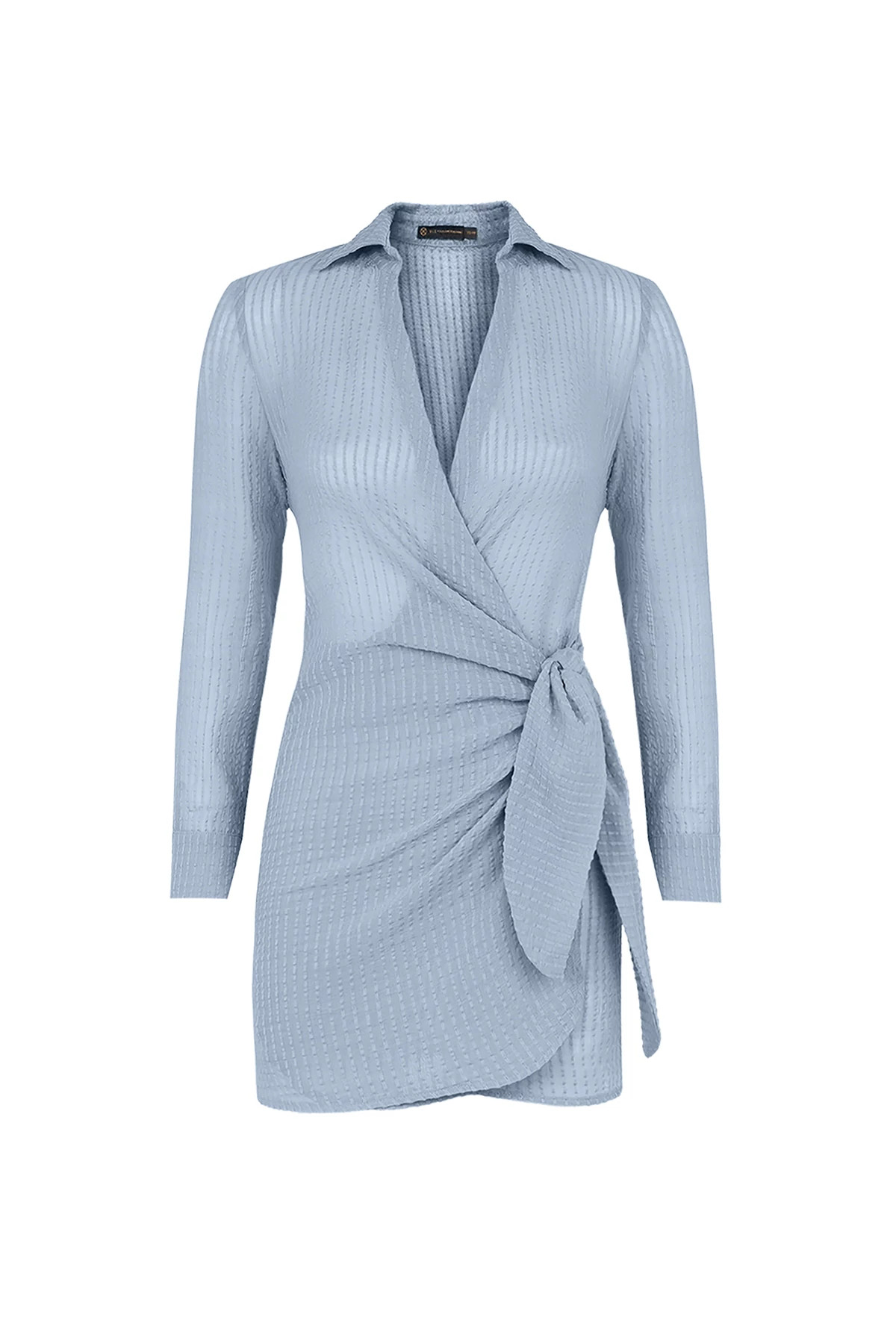 COSMOS Lia Cover Up Mini Dress image number 3