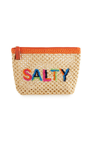NATURAL Antigua Salty Zip Pouch
