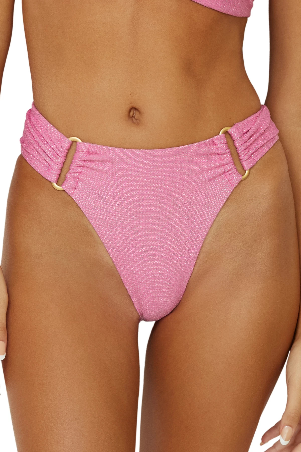 SORBET High Waist Bikini Bottom image number 1