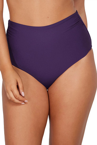 PARADISE PLUM Capri High Waist Bikini Bottom