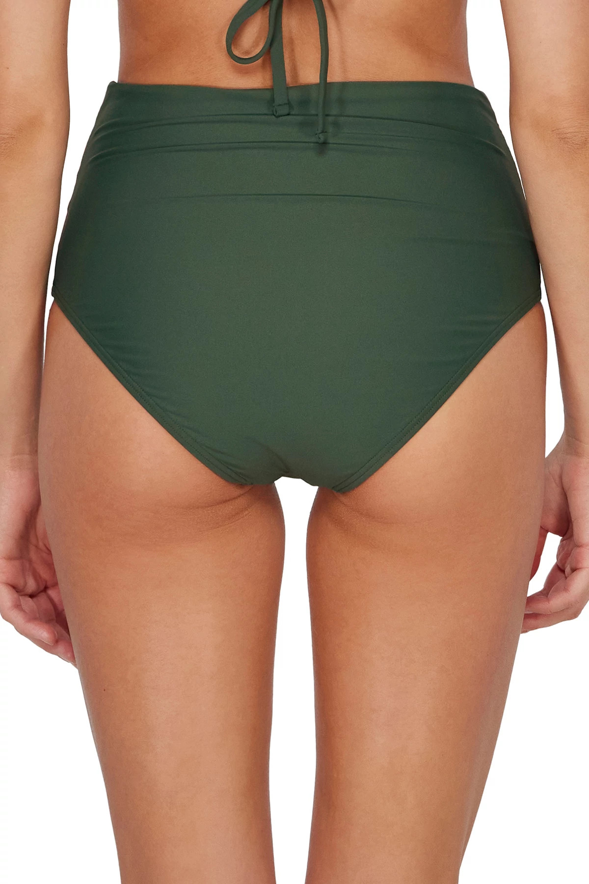 ISLAND GREEN Capri High Waist Bikini Bottom image number 4