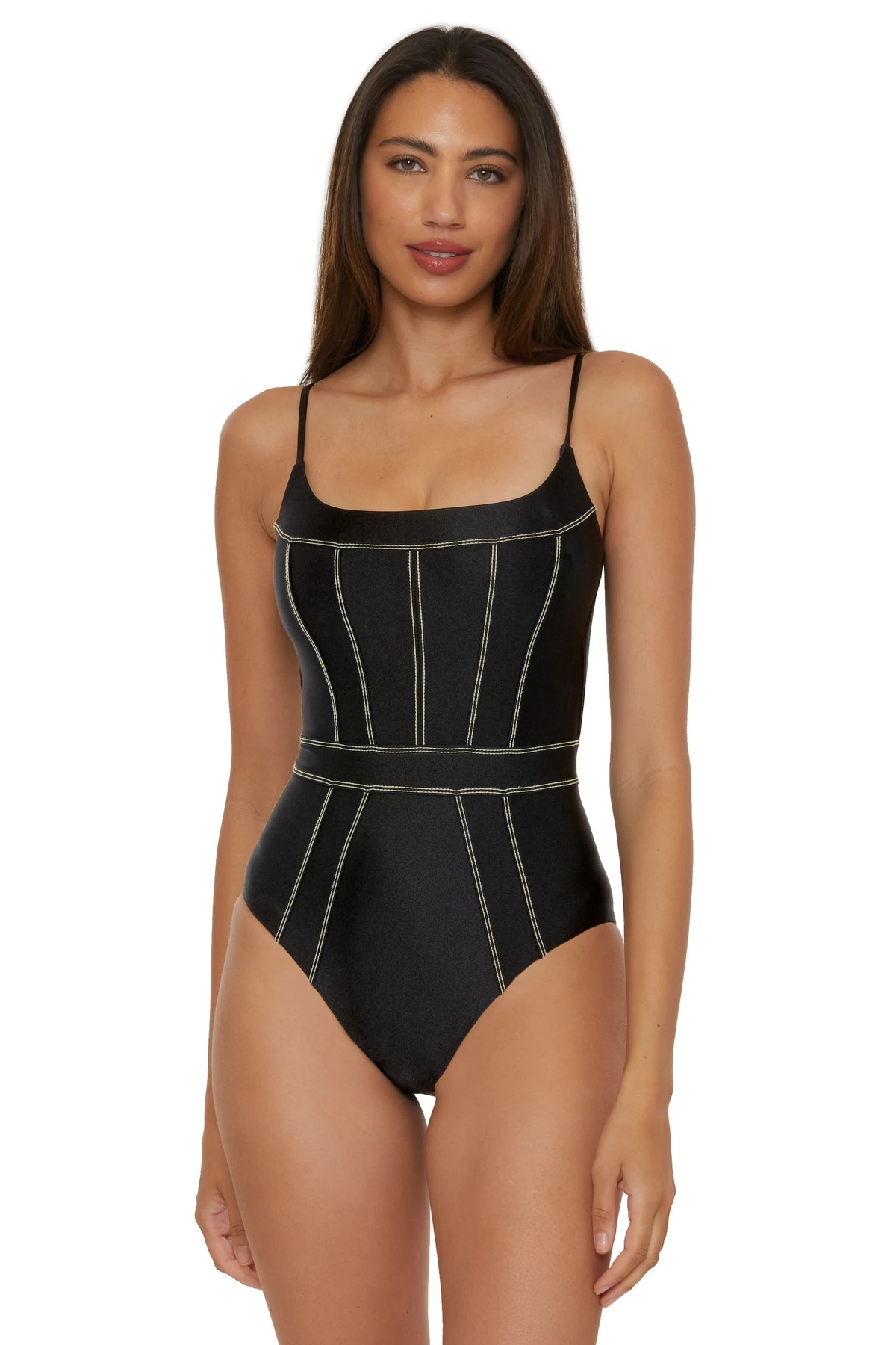 BLACK Makenna One Piece Swimsuit image number 1