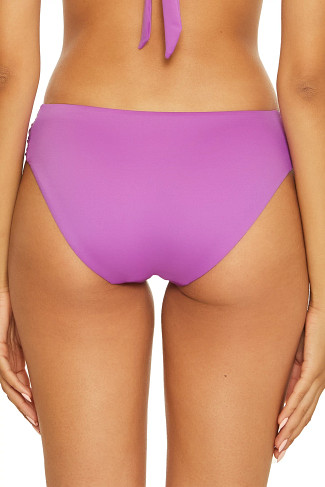 ORCHID Shirred Tab Side Hipster Bikini Bottom