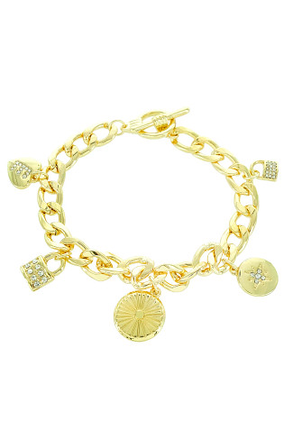 GOLD Cable Chain Bracelet