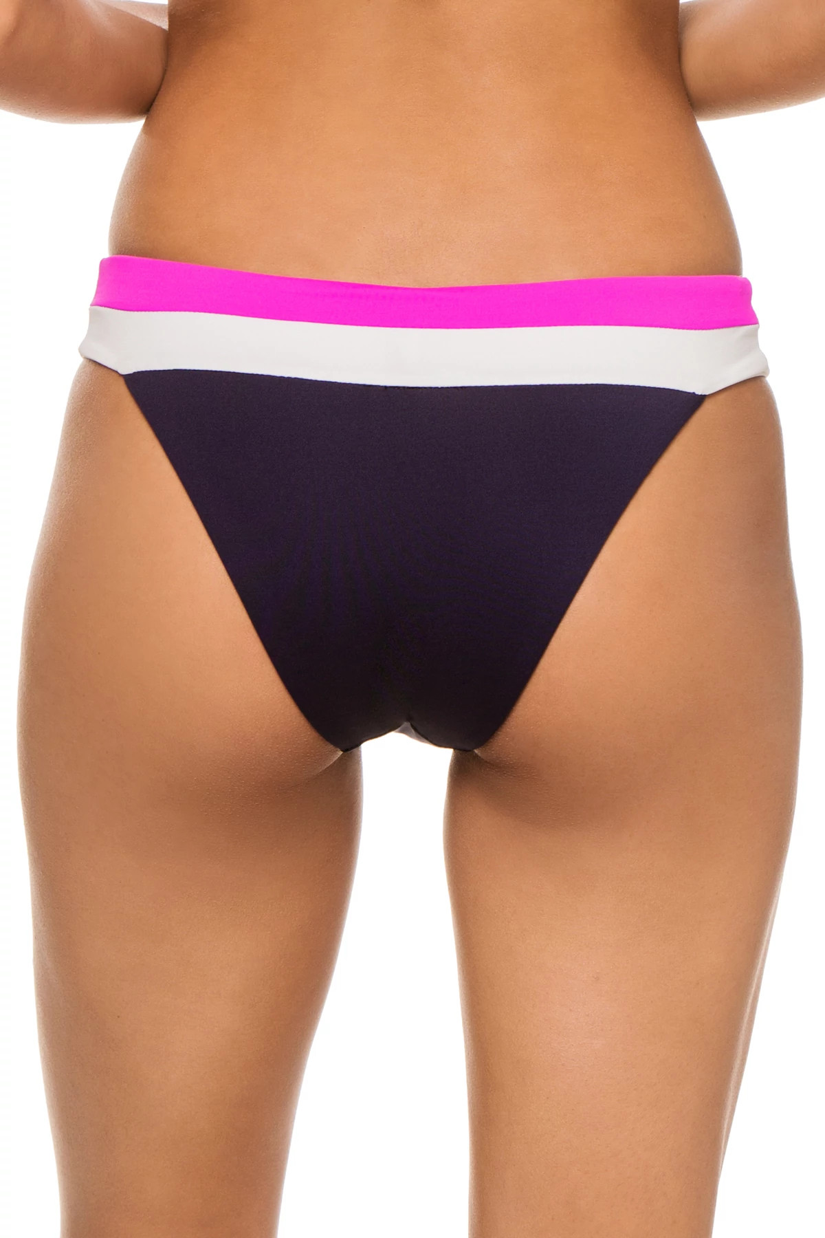 Captiva Banded Brazilian Bikini Bottom image number 2