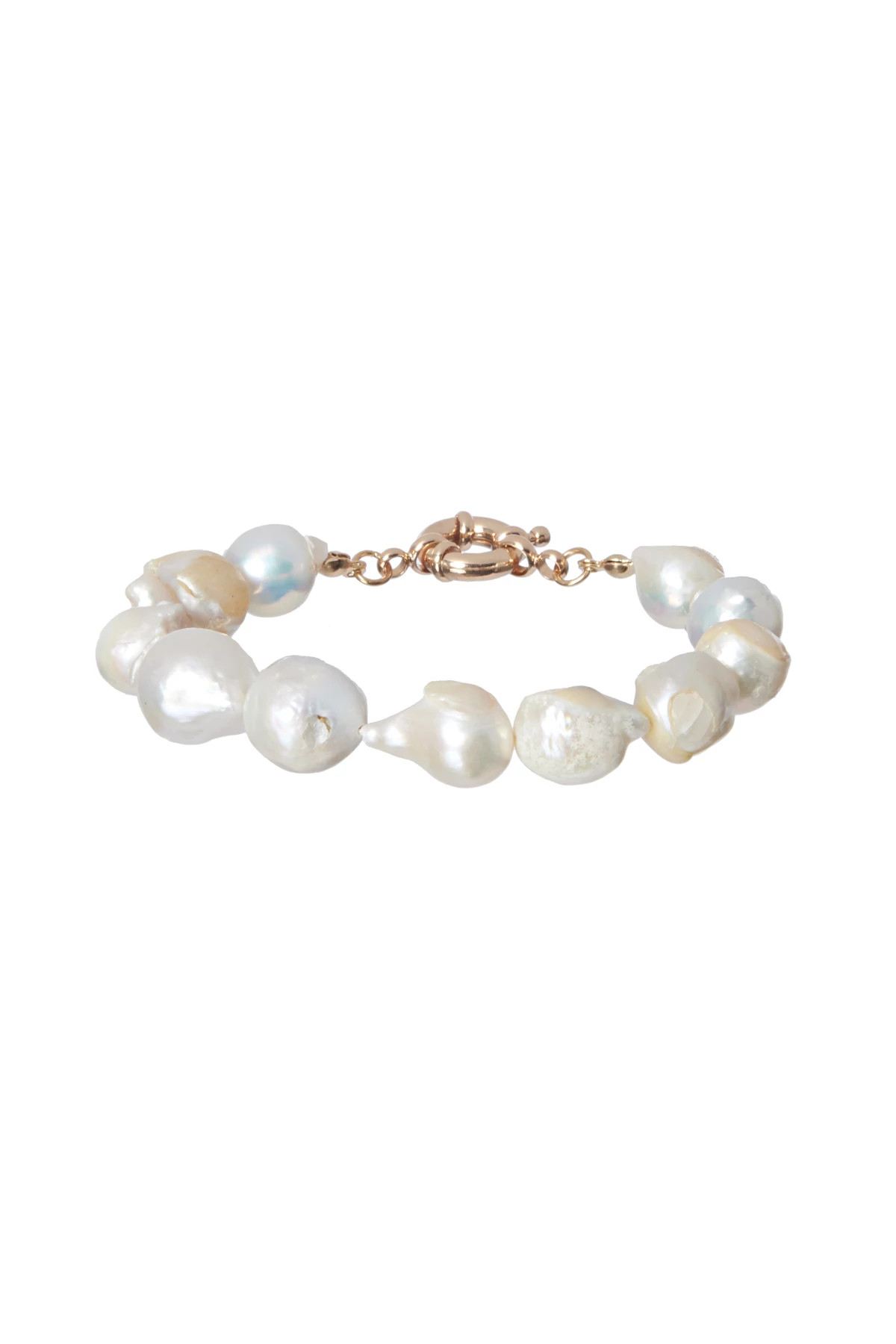 WHITE Fresh Pearl Bracelet image number 1
