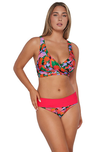 HUMMINGBIRD COVE Elsie Underwire Bikini Top (D+ Cup)
