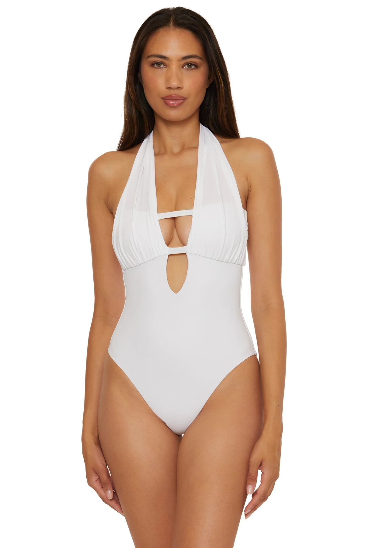 WHITE The Butterfly Multi-Way One Piece Swimsuit image number 1