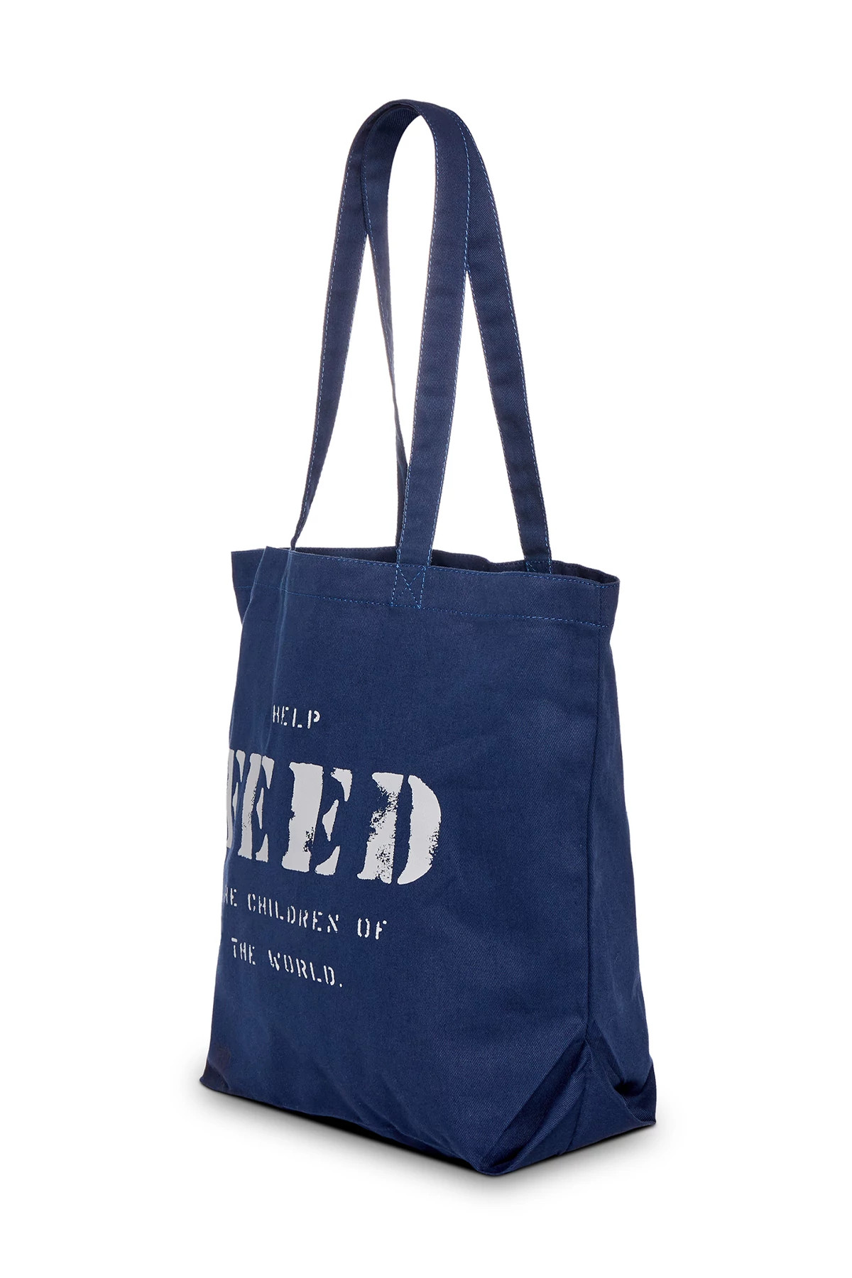 NAVY Large Feed 10 Tote image number 3